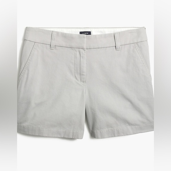 J. Crew Factory 5" classic chino short in Oyster Grey - Picture 5 of 10